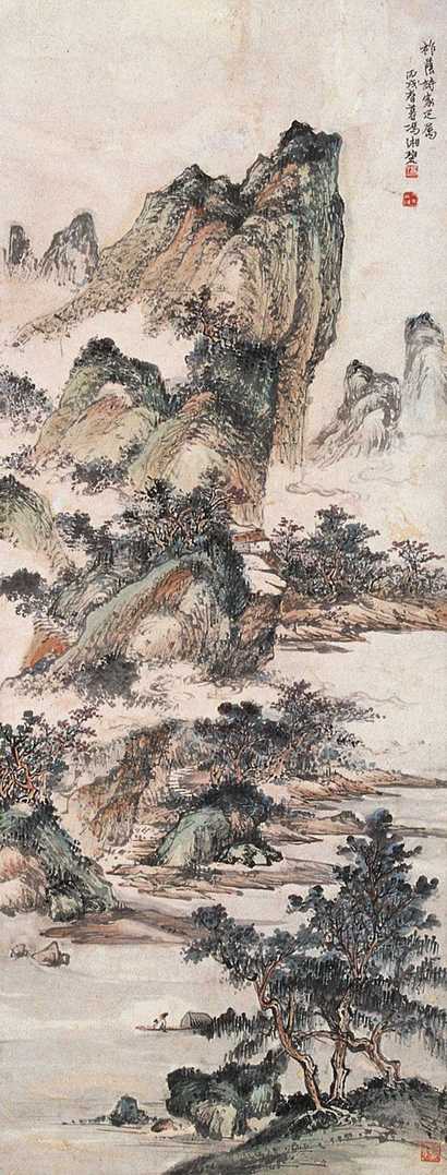 冯湘碧 山水 立轴